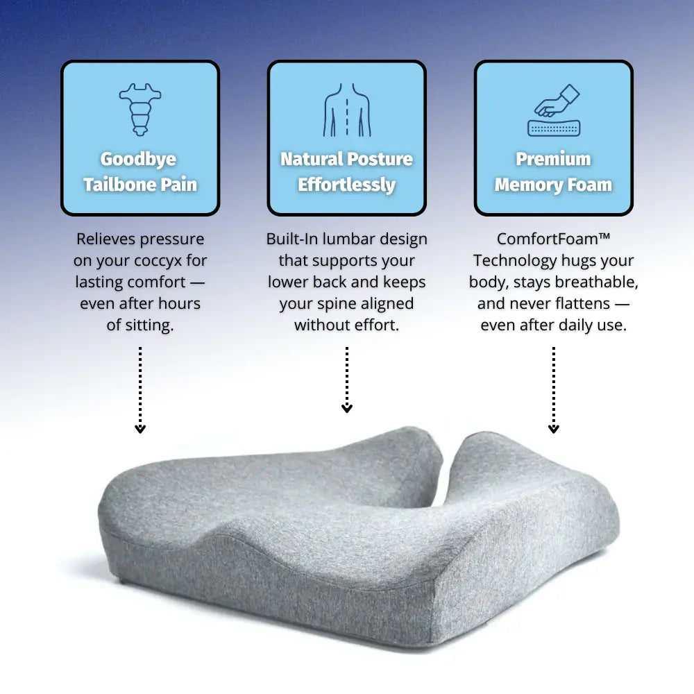 Pressure Relief Seat Cushion